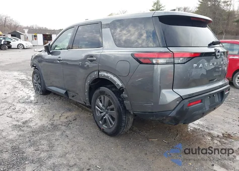 2024 Nissan Pathfinder S Fwd from USA, damaged, VIN 5N1DR3AA8RC218582